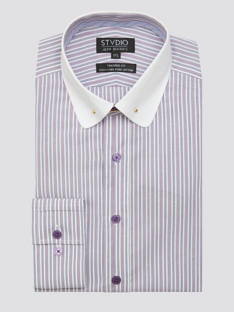 jeff-banks-purple-stripe-shirt