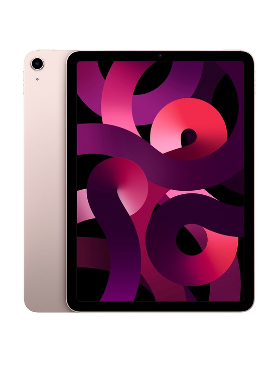 front image of apple-ipad-air-m1-2022-64gb-wi-fi-109-inch-pink