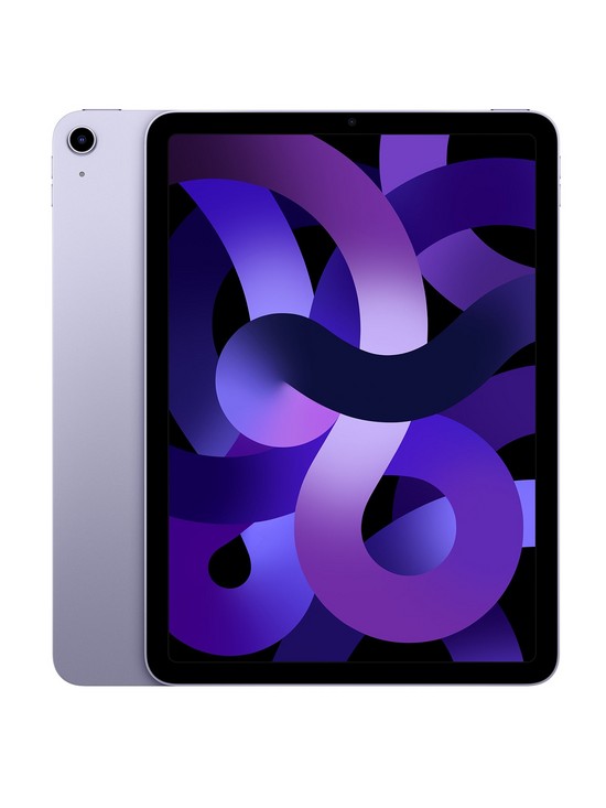 front image of apple-ipad-air-m1-2022-256gb-wi-fi-109-inchnbsp--purple