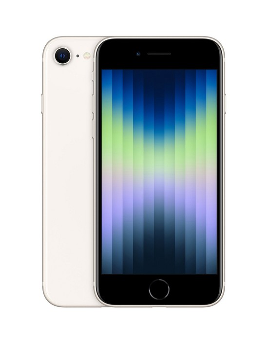front image of apple-iphone-se-2022-64gb-starlight