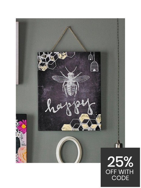 art-for-the-home-bee-happy-canvas
