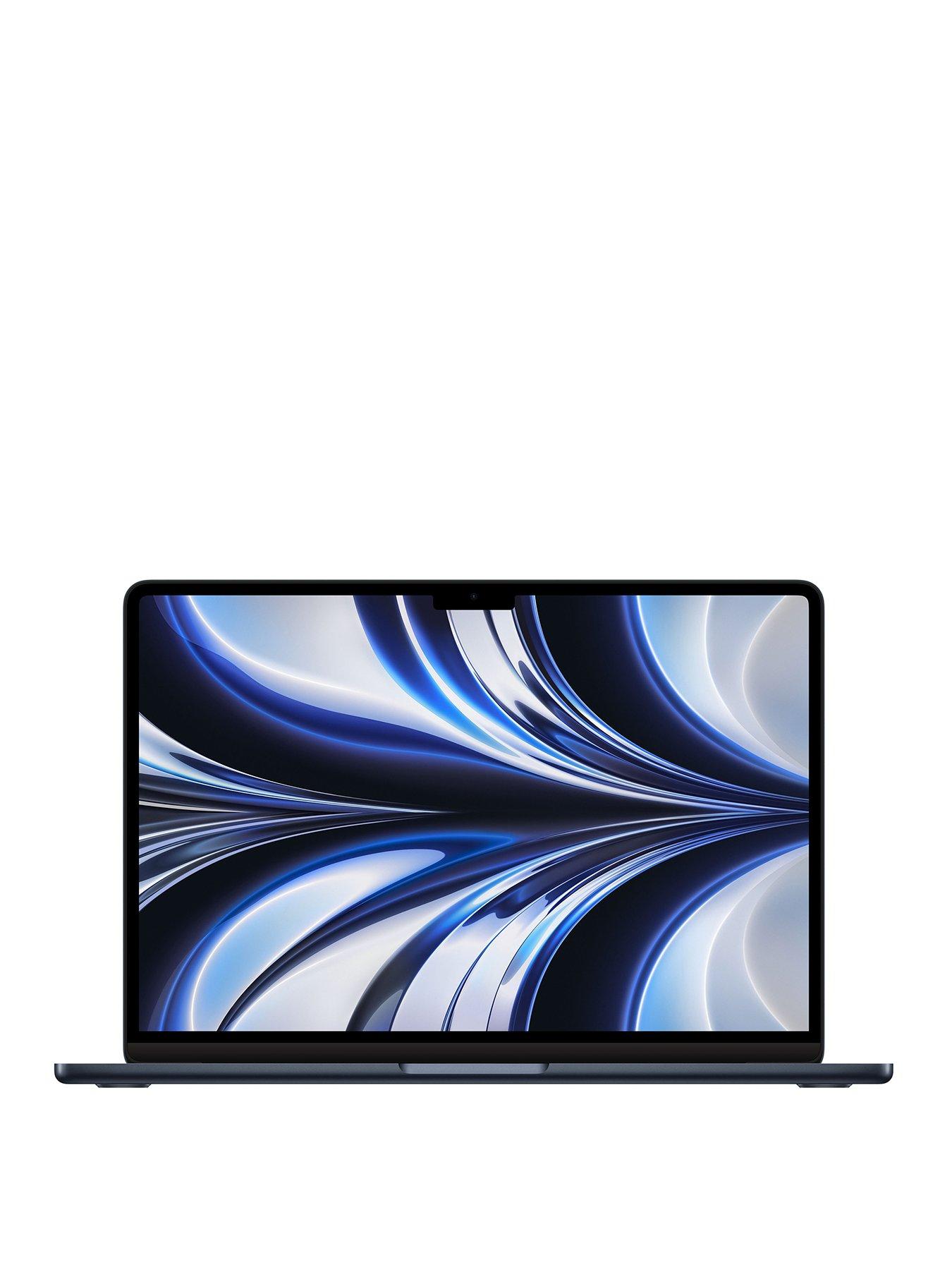 Apple MacBook Air (M2, 2022) 13.6 inch with 8-Core CPU and 10-Core GPU,  512GB SSD Midnight