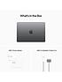  image of apple-macbook-air-m2-2022-136-inchnbspwith-8-core-cpu-and-8-core-gpu-256gb-ssdnbsp--space-grey