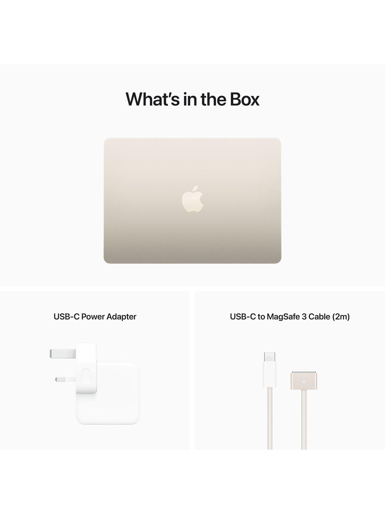Image 7 of 8 of Apple MacBook Air (M2, 2022) 13.6 inch&nbsp;with 8-Core CPU and 8-Core GPU, 256GB SSD - Starlight