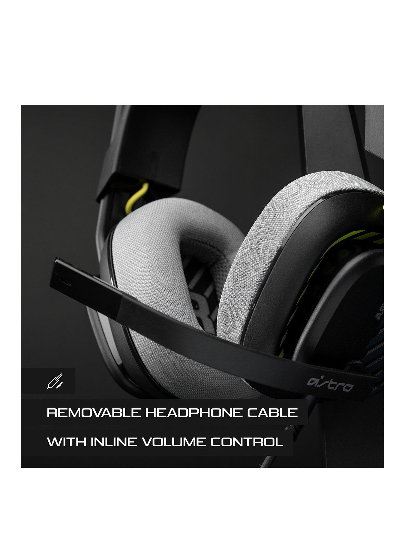 A10 black wired gaming headset hot sale