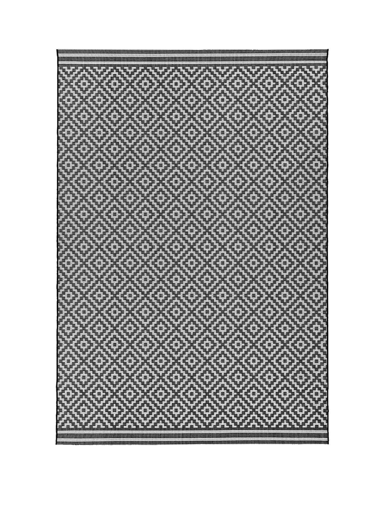 Asiatic Patio Diamonds Flatweave Indoor/Outdoor Rug very.co.uk
