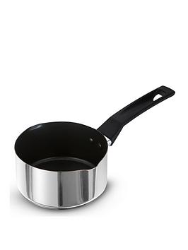 Product photograph of Prestige 9x Tougher Easy Release Non-stick Induction 14 Cm Milk Pan from very.co.uk