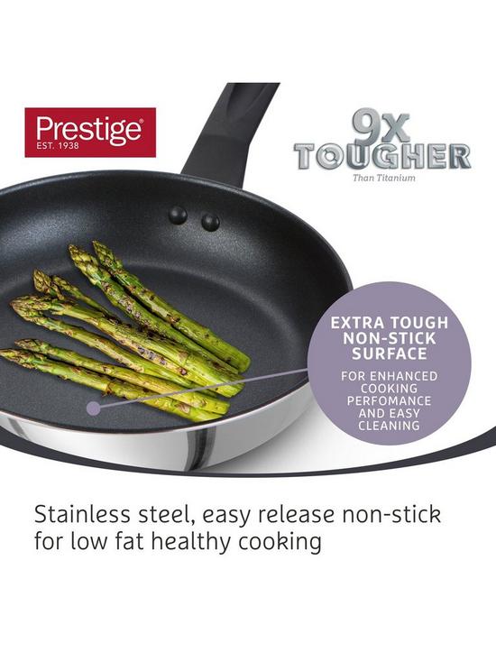 stillFront image of prestige-9x-tougher-easy-release-non-stick-induction-2-piece-frying-pan-set