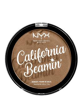 NYX Professional Makeup California Beamin' Face And Body Bronzer - Golden State-Brown Brown