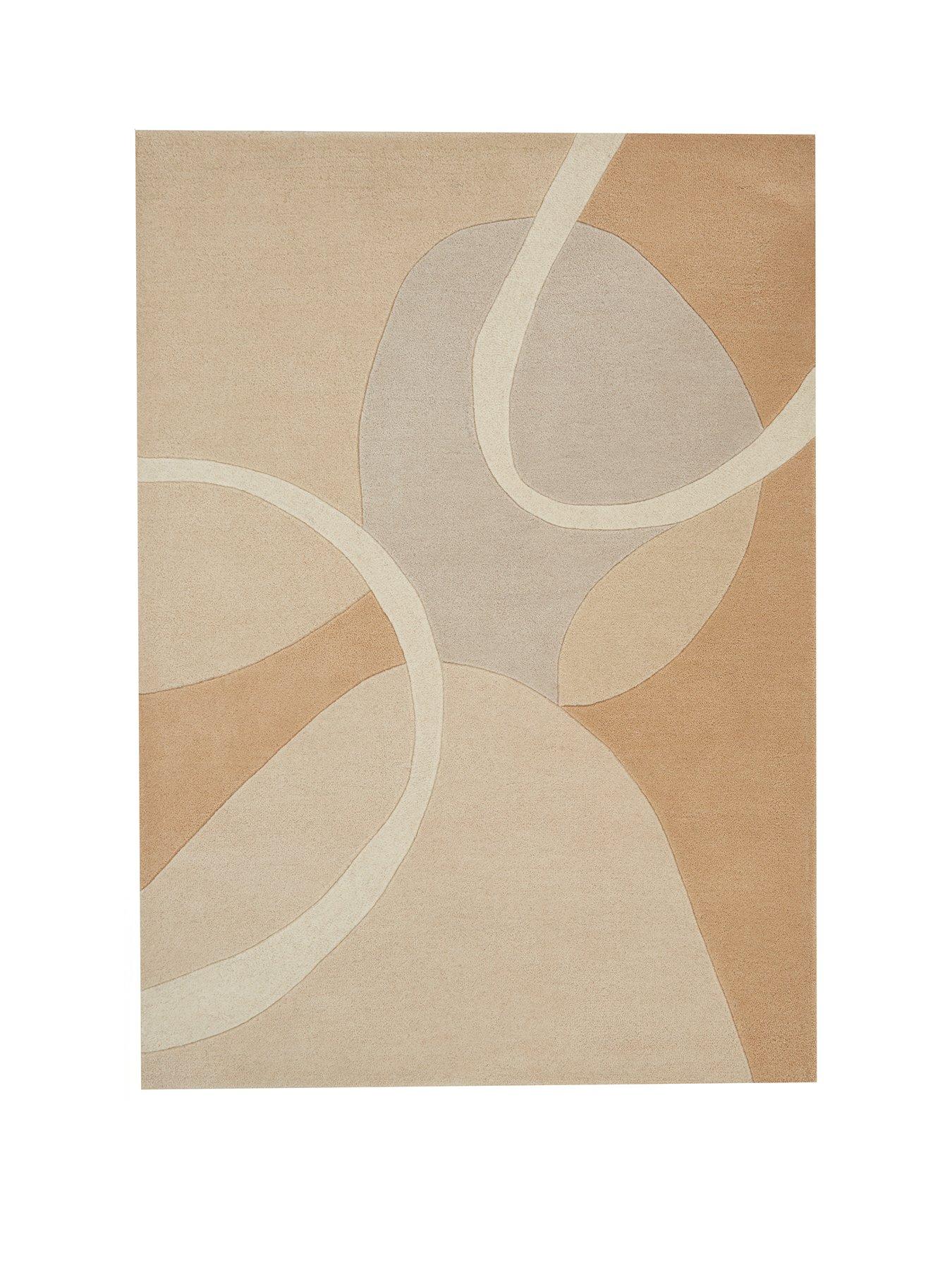 Product photograph of Casa Shapes Rug from very.co.uk