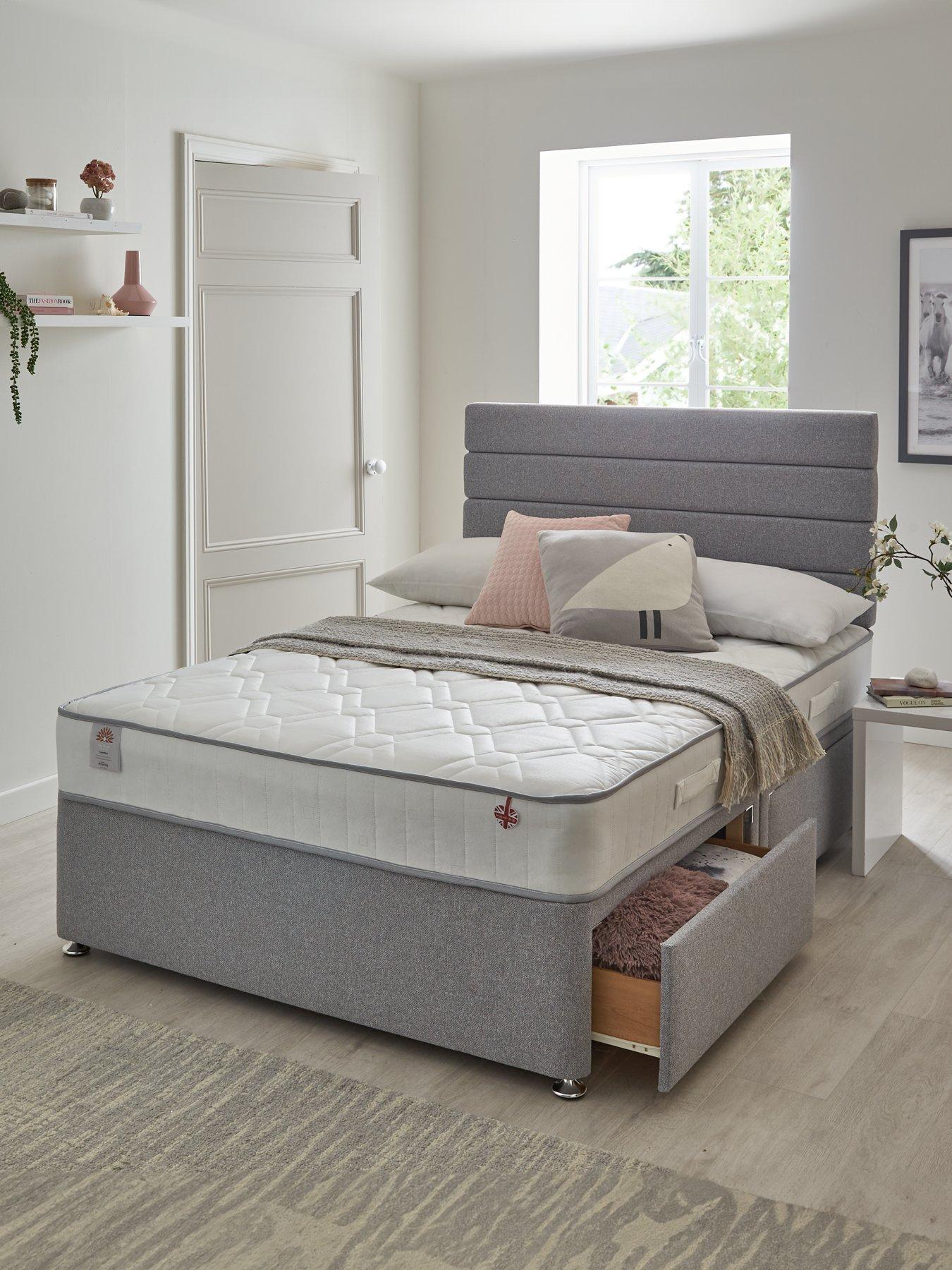 Airsprung Emme Comfort Divan with Storage Options - FSC® Certified