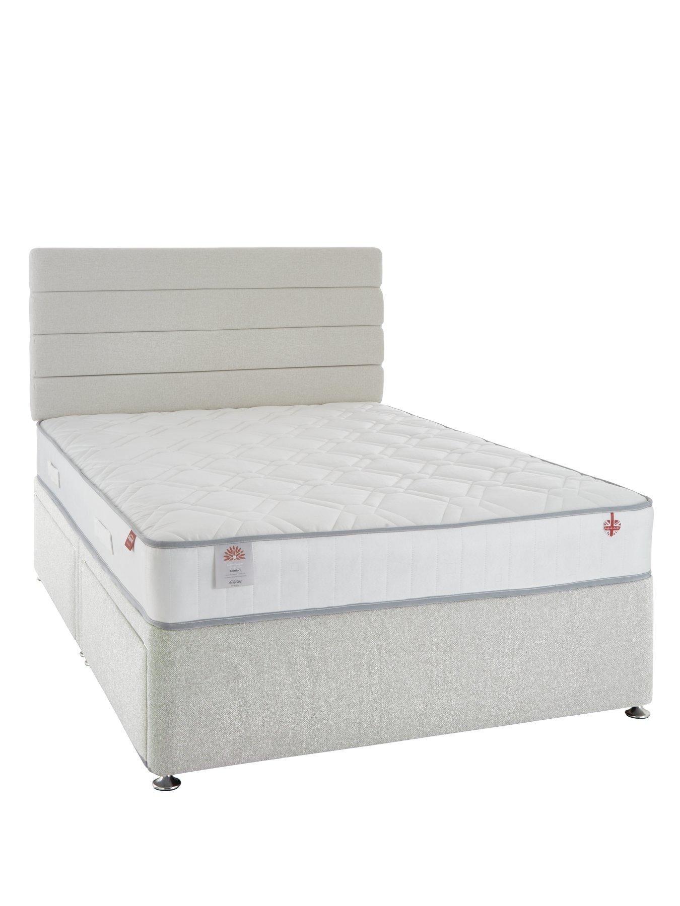 Airsprung Emme Comfort Divan with Storage Options - FSC® Certified