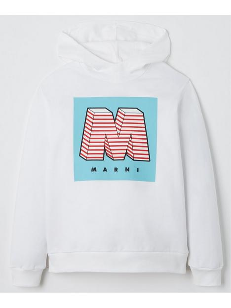 marni-unisex-large-logo-hoodie-white