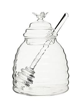 Product photograph of Premier Housewares Farrow Honey Jar With Dipper from very.co.uk