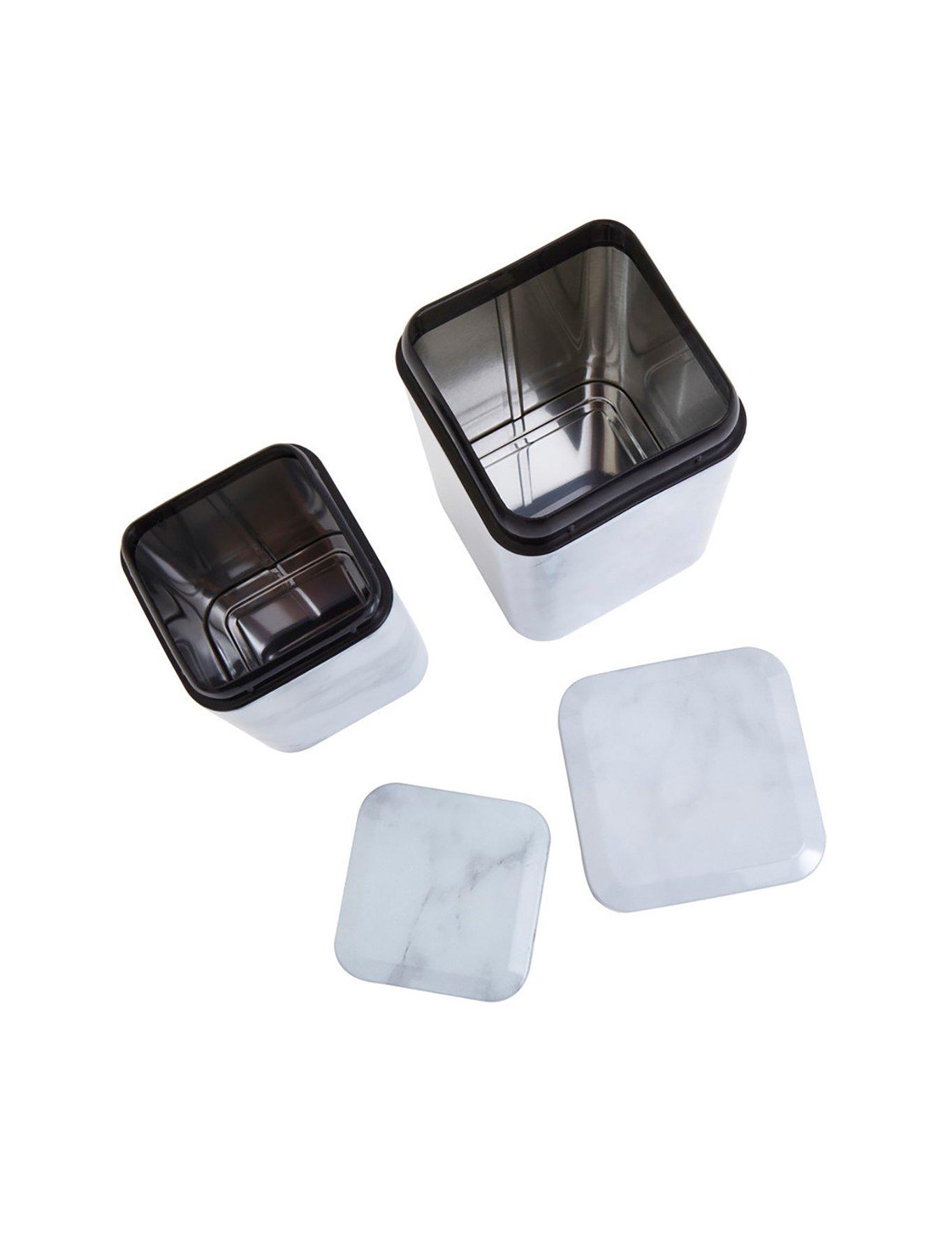 Image 4 of 5 of Premier Housewares Marble 5 Piece Kitchen Storage Set