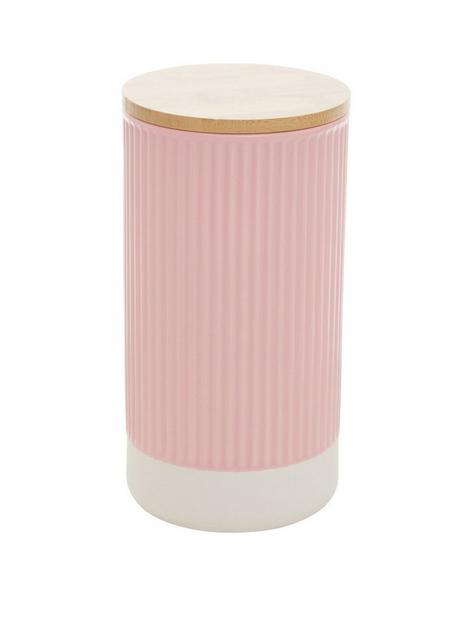 premier-housewares-geome-pink-storage-canister
