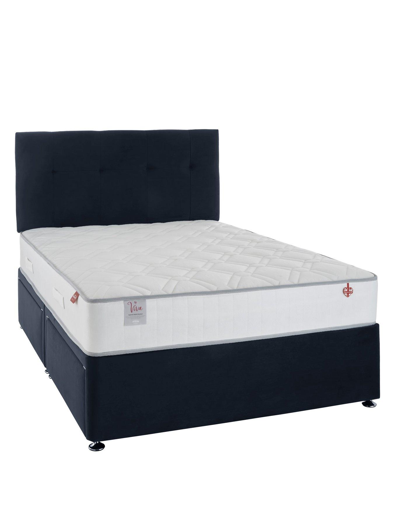 Airsprung Viva Hybrid 1000 Pocket Bed + Mattress - FSC® Certified