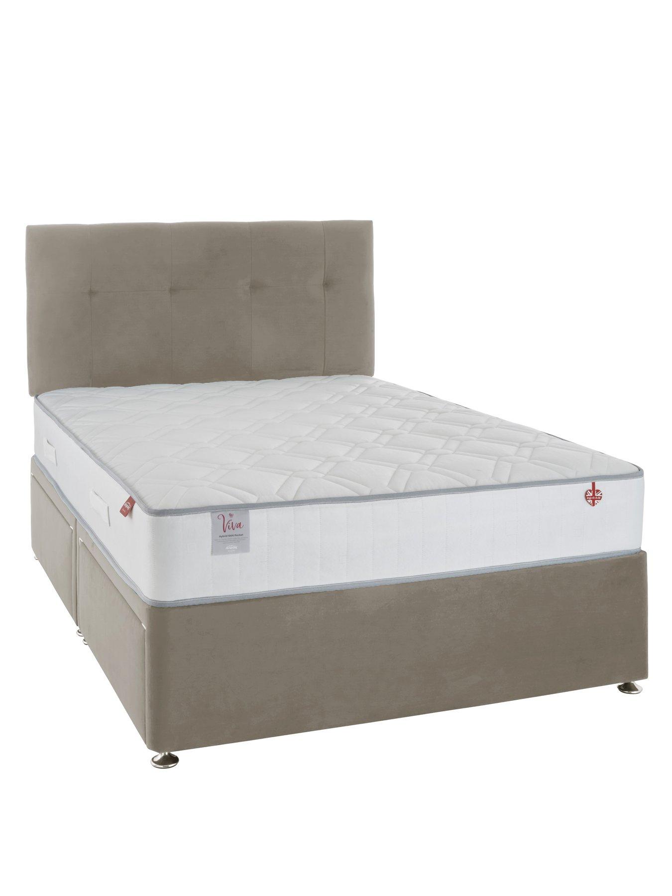 Airsprung Viva Hybrid 1000 Pocket Bed + Mattress - FSC® Certified