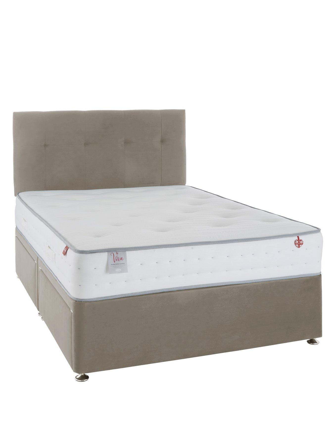 Image 1 of 6 of Airsprung Viva 1000 Pocket Ortho Divan&nbsp;- FSC&reg; Certified