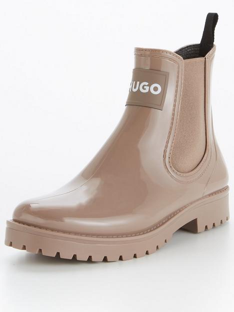 hugo-tabita-rain-boots-beige