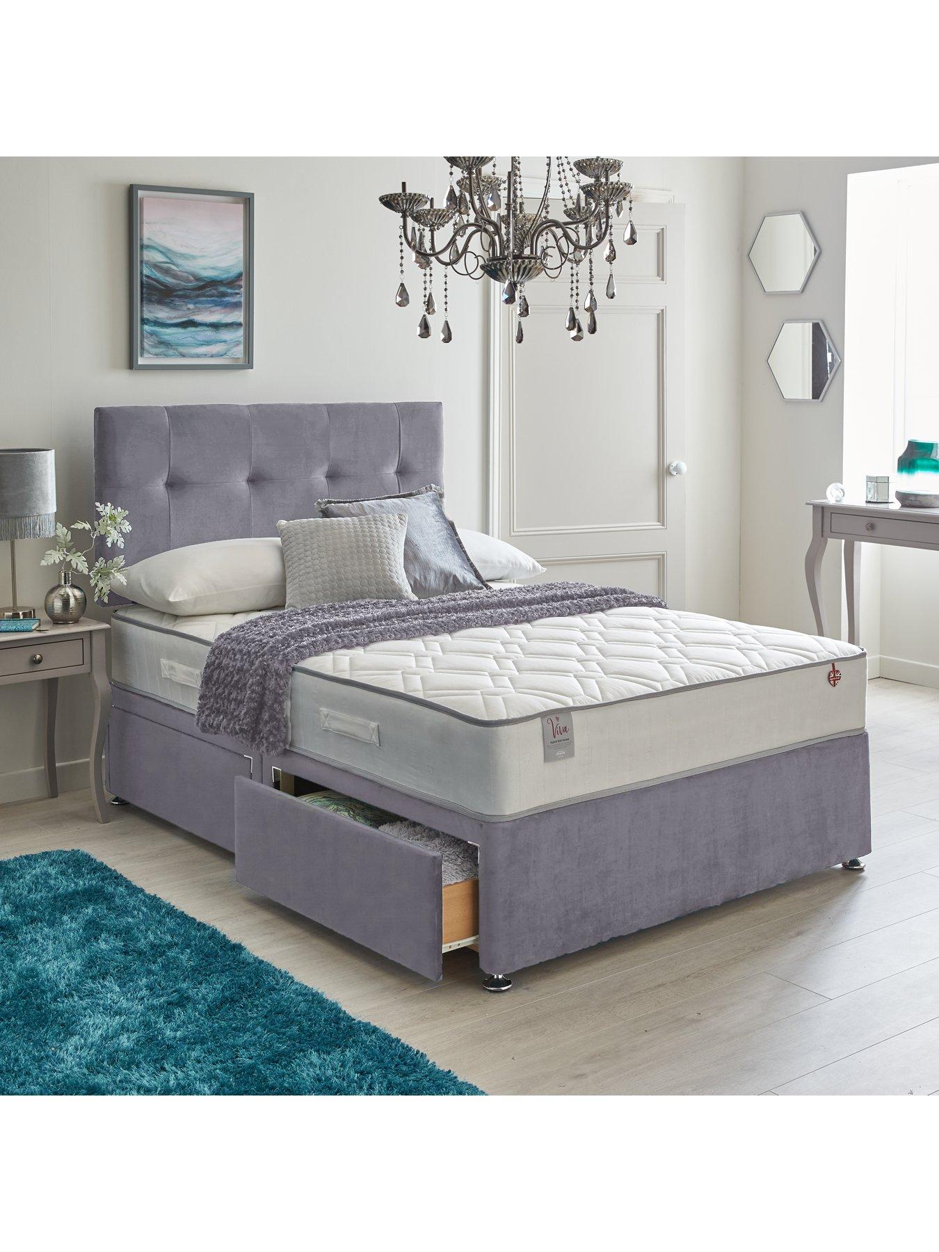 Image 1 of 7 of Airsprung Viva Hybrid 1000 Pocket Bed + Mattress