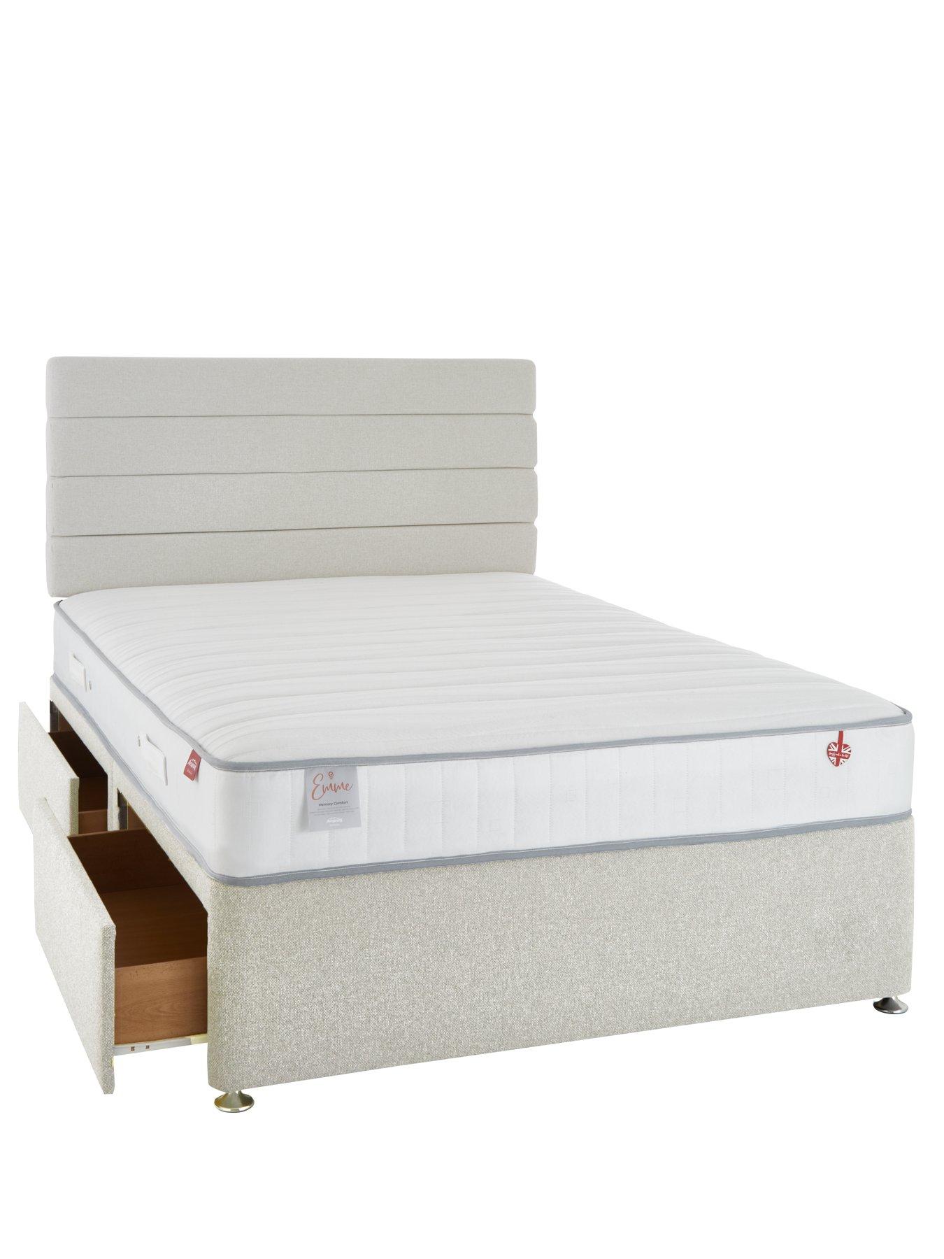 undefined Emme Memory Divan with Mattress Options - FSC® Certified
