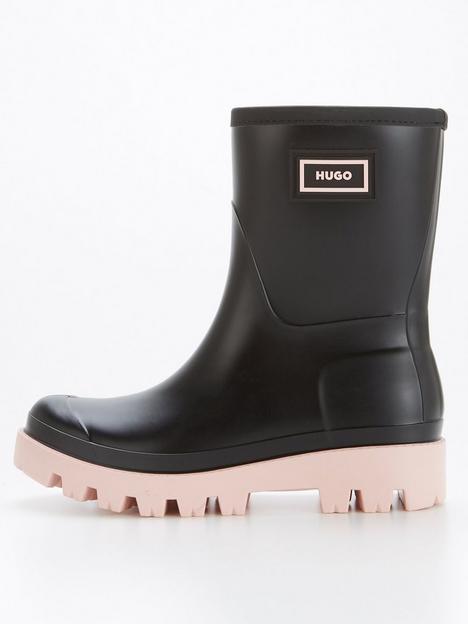 hugo-athena-rain-boot-black