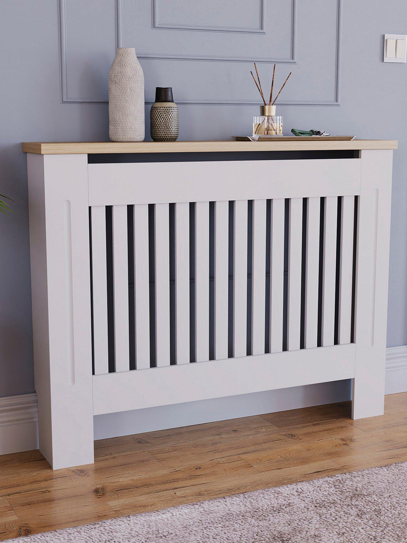 undefined Arlington Medium Radiator Cover - White