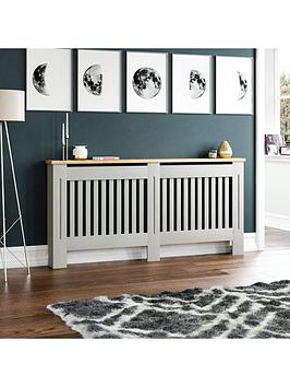 Product photograph of Vida Designs Arlington Extra Large Radiator Cover from very.co.uk