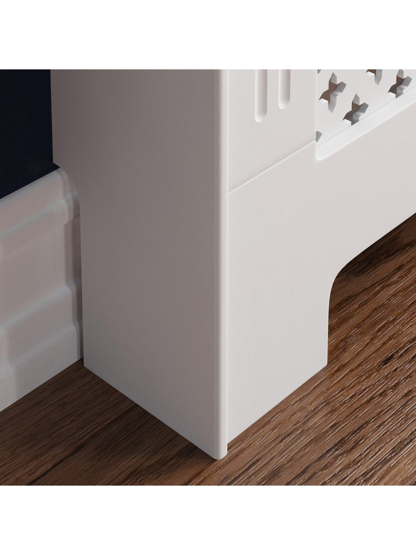 Image 5 of 6 of Vida Designs Oxford Small Radiator Cover - White