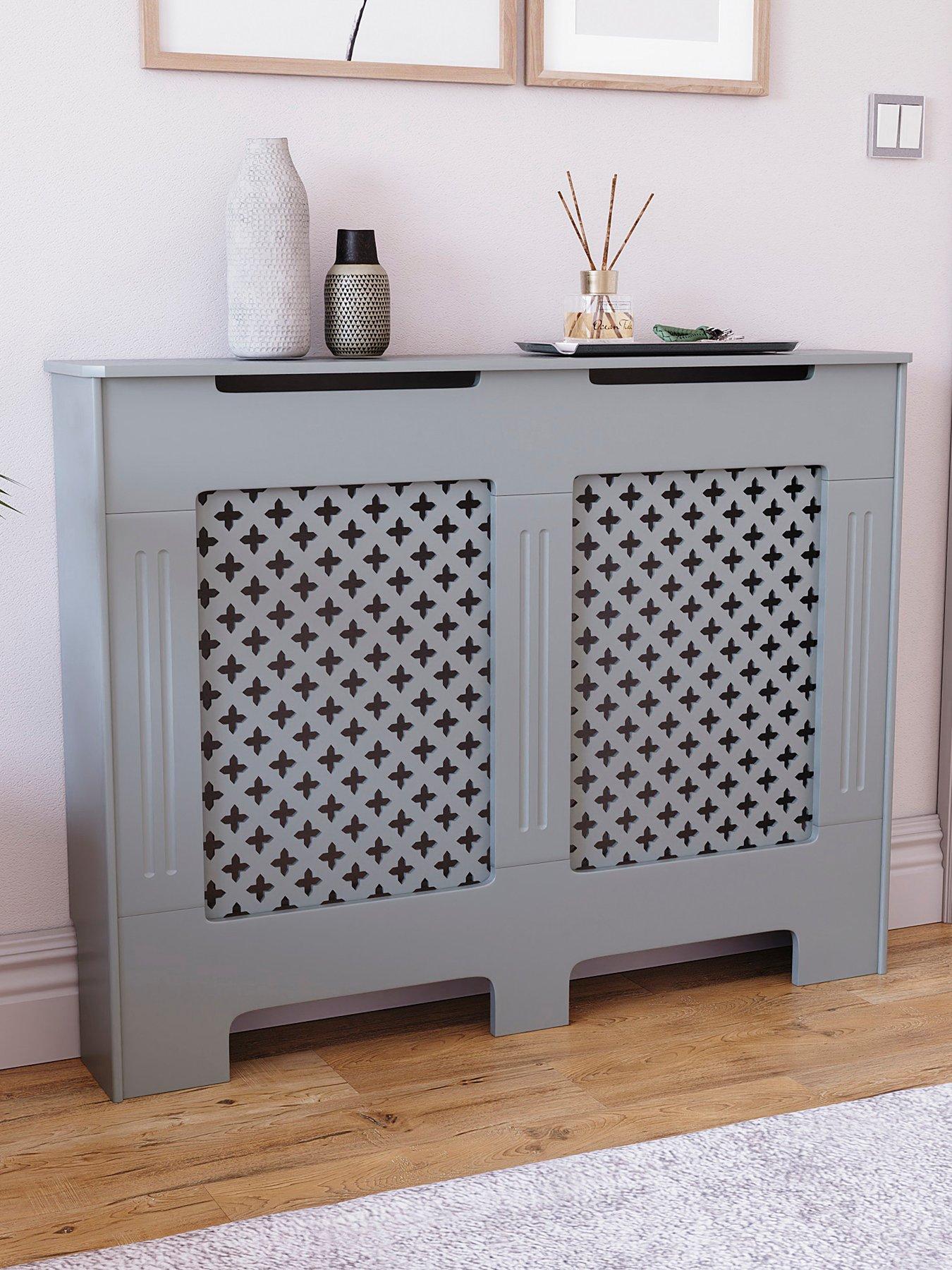 Vida Designs Oxford Medium Radiator Cover - Olive Grey