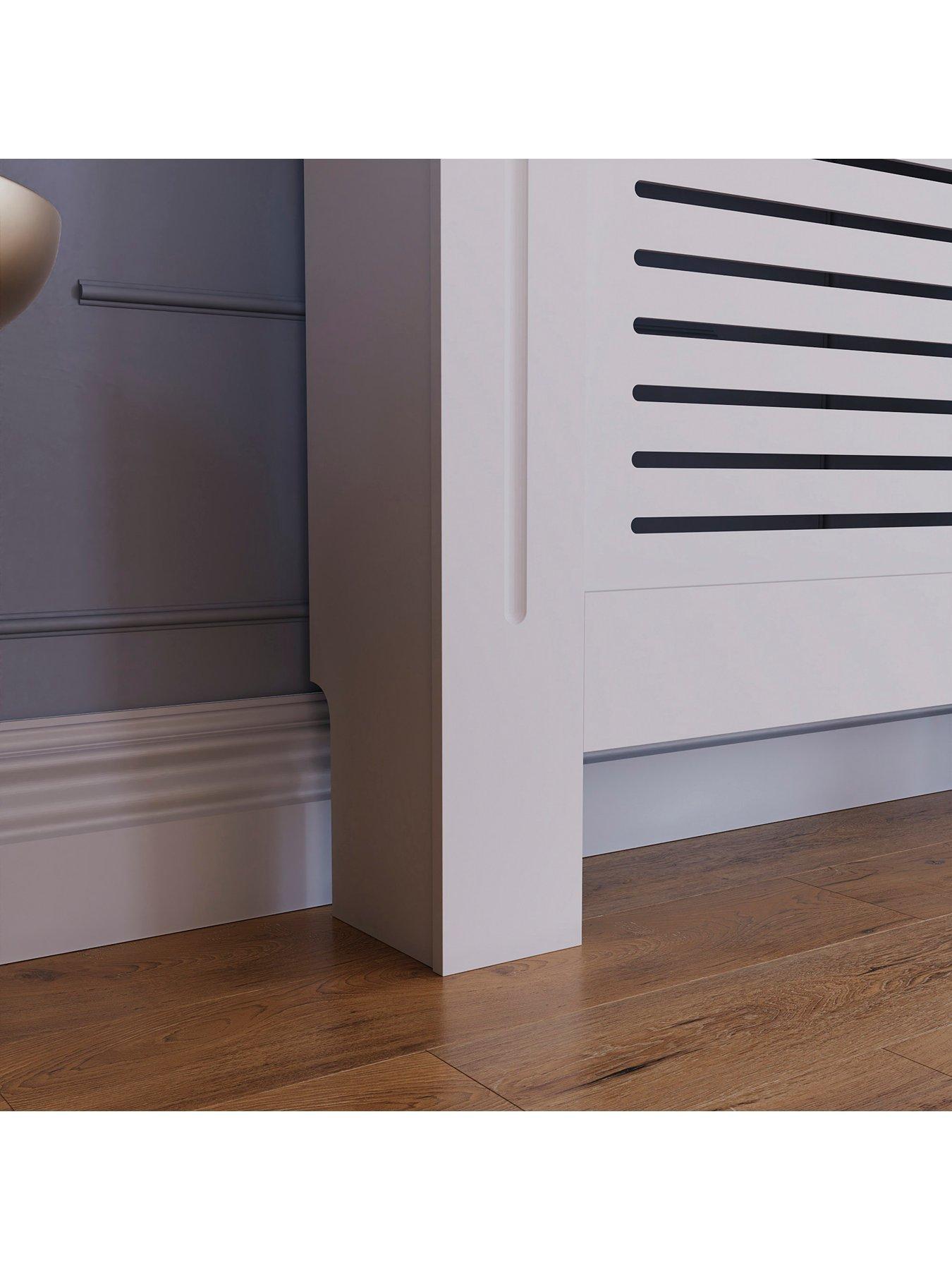 Image 5 of 6 of Vida Designs Milton Extra Large Radiator Cover - White