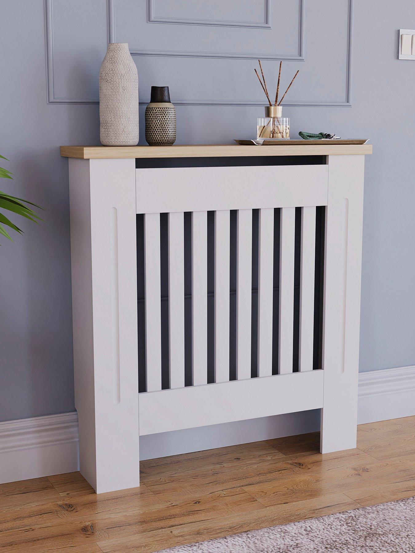 undefined Arlington Small Radiator Cover - White