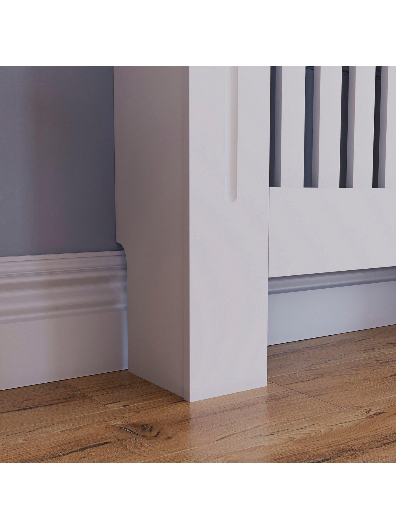 Image 5 of 6 of Vida Designs Arlington Small Radiator Cover - White