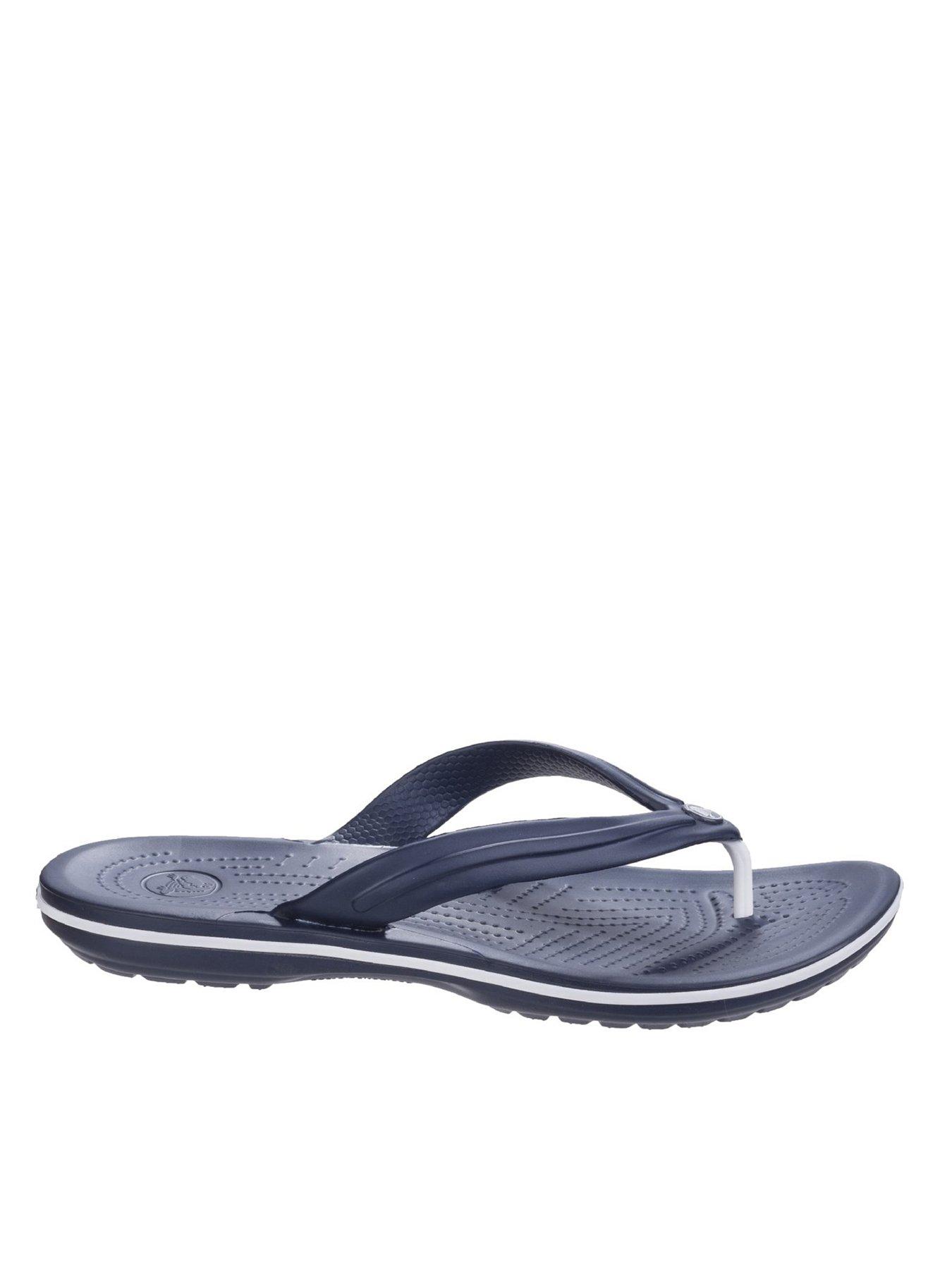 undefined Men's Crocband Flip Flop - White
