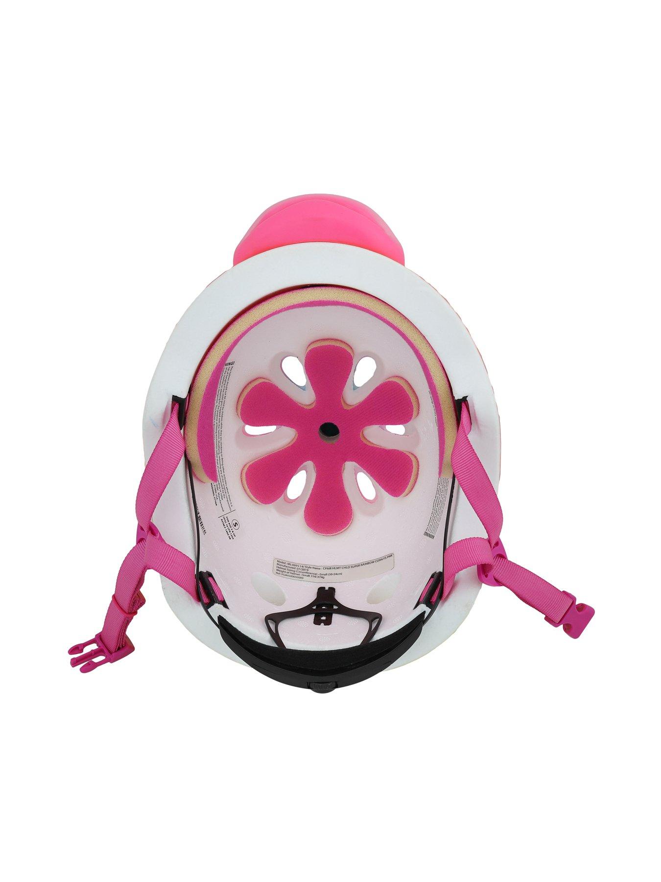Image 5 of 6 of C-Preme Raskullz Helmet Super Rainbow Corn Child Pink 5+ 50-54cm 2021