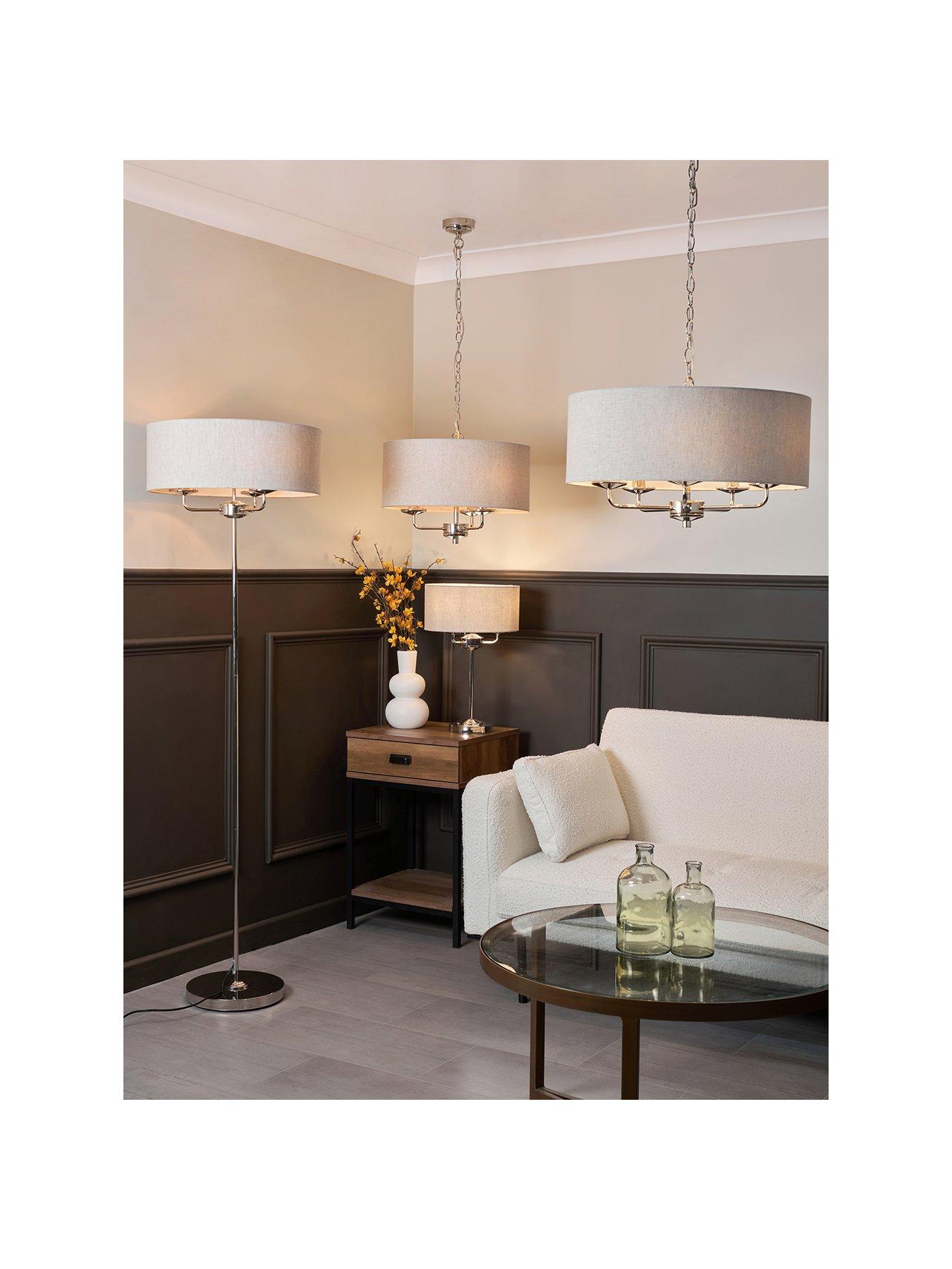 Image 2 of 6 of The Very Collection Mika 3 Light Table Lamp