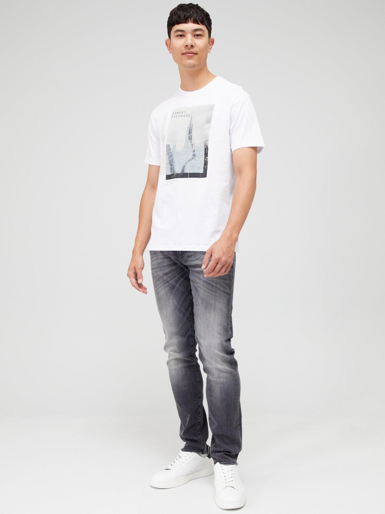 Armani Exchange New York City Print T-Shirt - White 