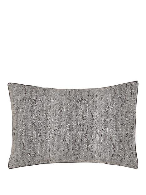 himeya-in-sync-pinstripe-pillowcase-pair-charcoal