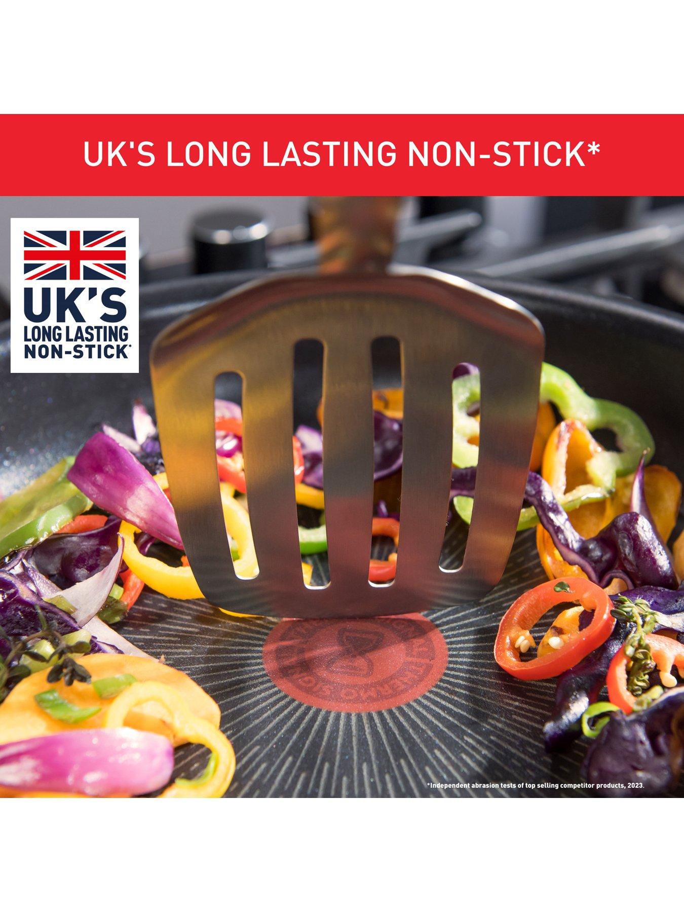 Image 5 of 7 of Tefal Ingenio Eco Resist 3pc Aluminium Stackable Pan Set Black
