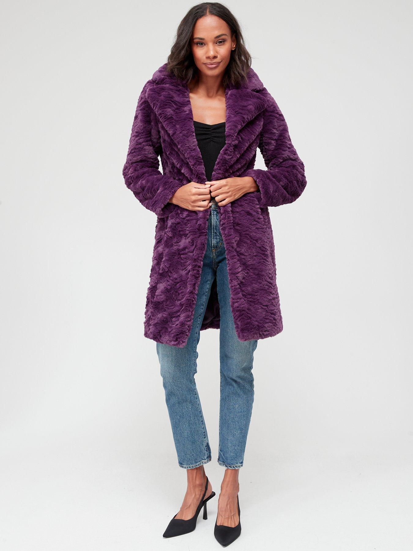 Faux fur coat sale clearance sale