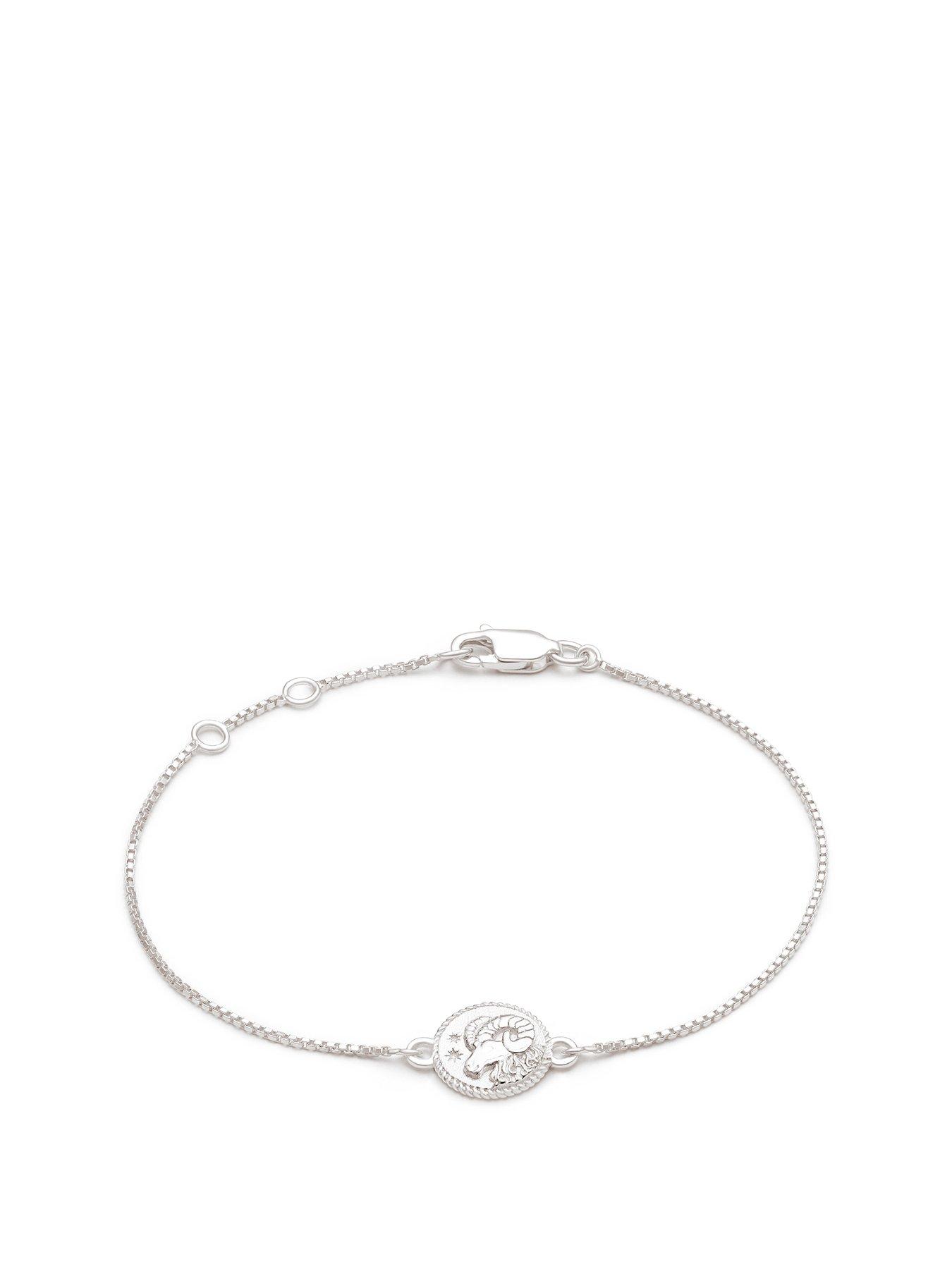 Image 1 of 4 of Rachel Jackson Zodiac Mini Art Coin Silver Bracelet