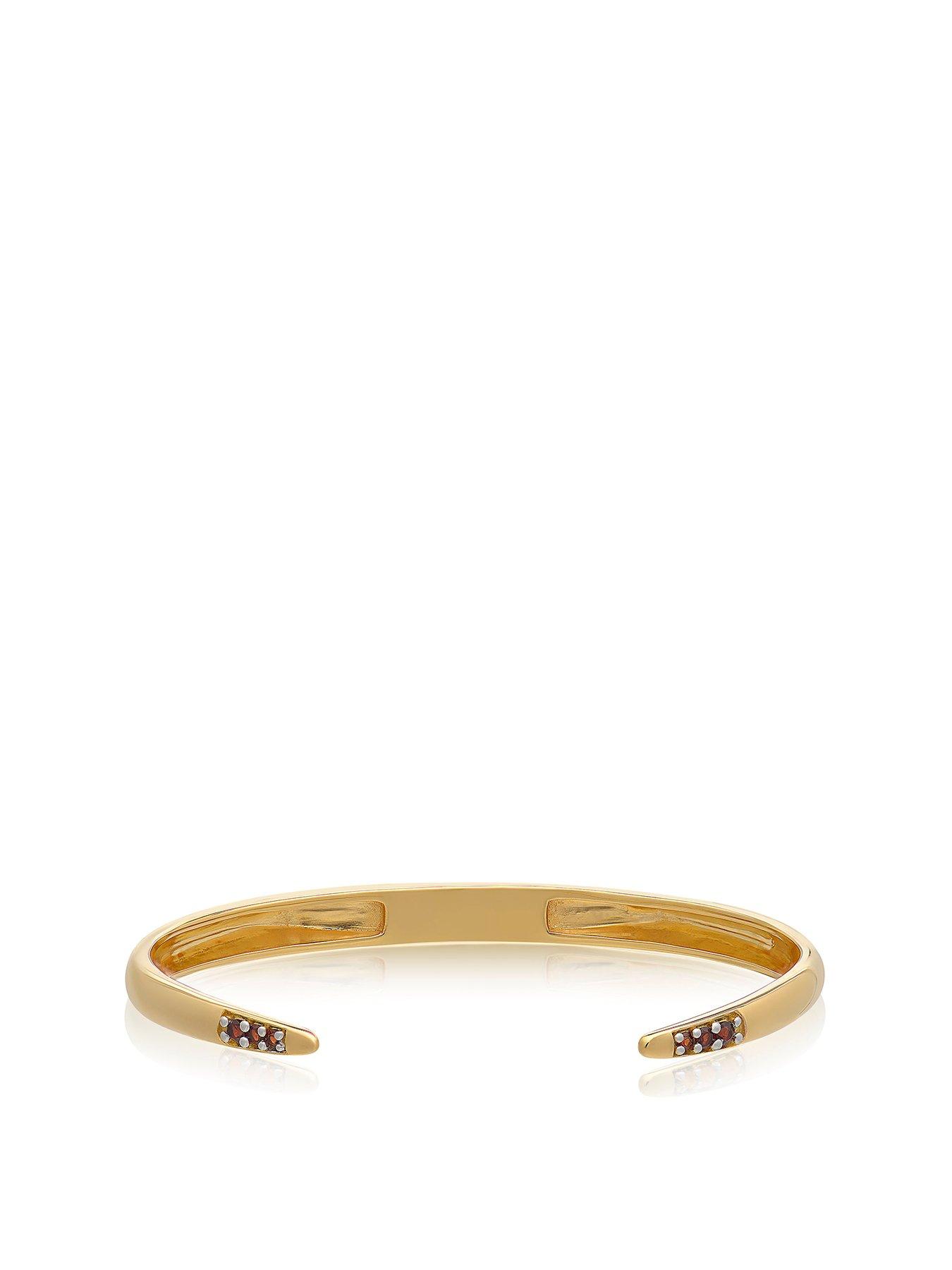 undefined Birthstone Gold Bangle