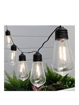 Product photograph of Gardenwize Solar String Lights - Filament Led Bulb from very.co.uk