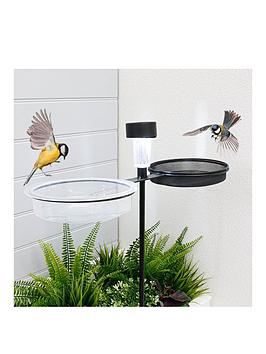 Product photograph of Streetwize Freestanding Bird Feeder With Solar Led from very.co.uk