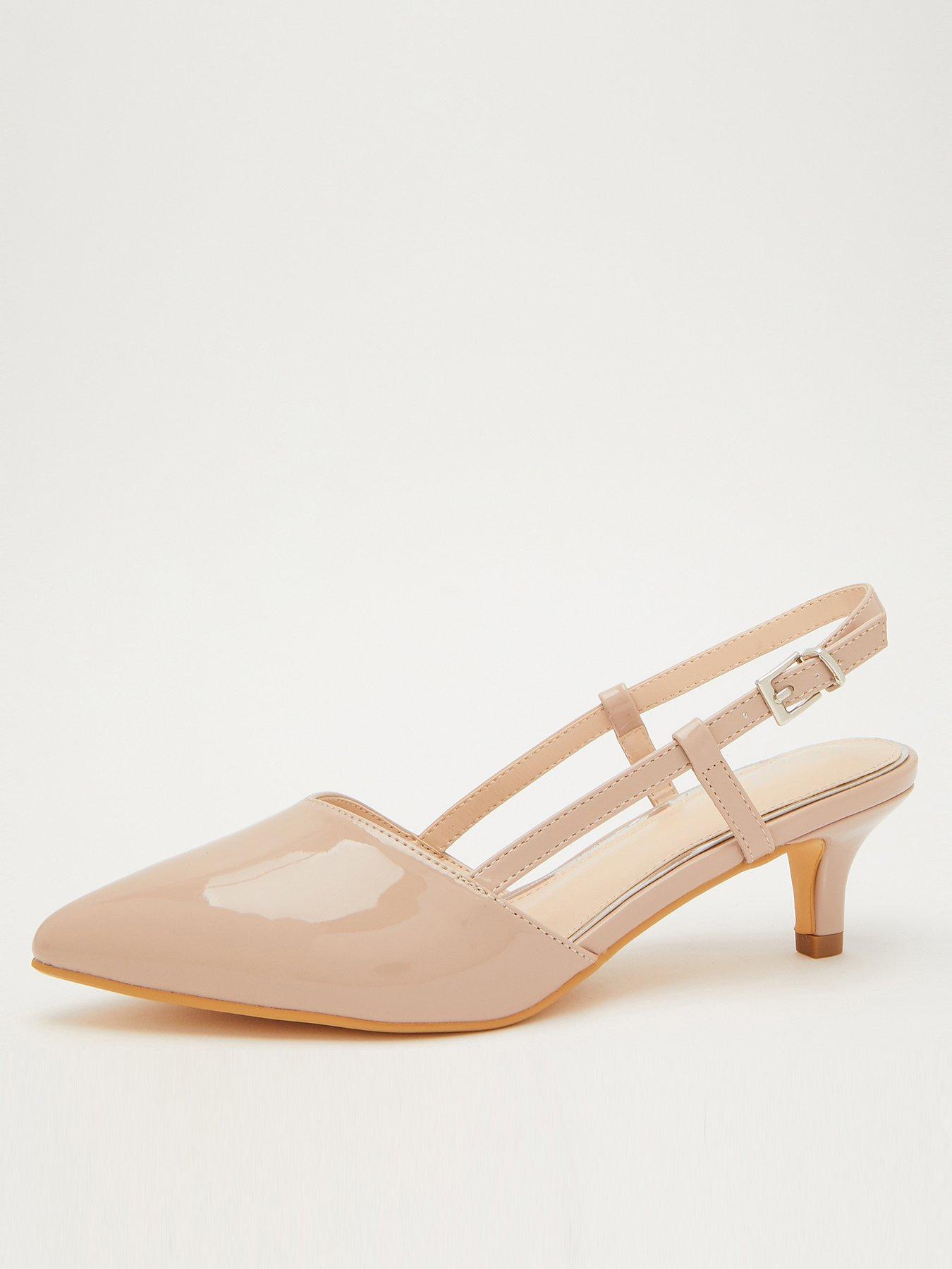 Quiz on sale nude shoes