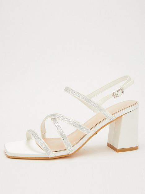 quiz-bridal-diamante-strap-heeled-sandals