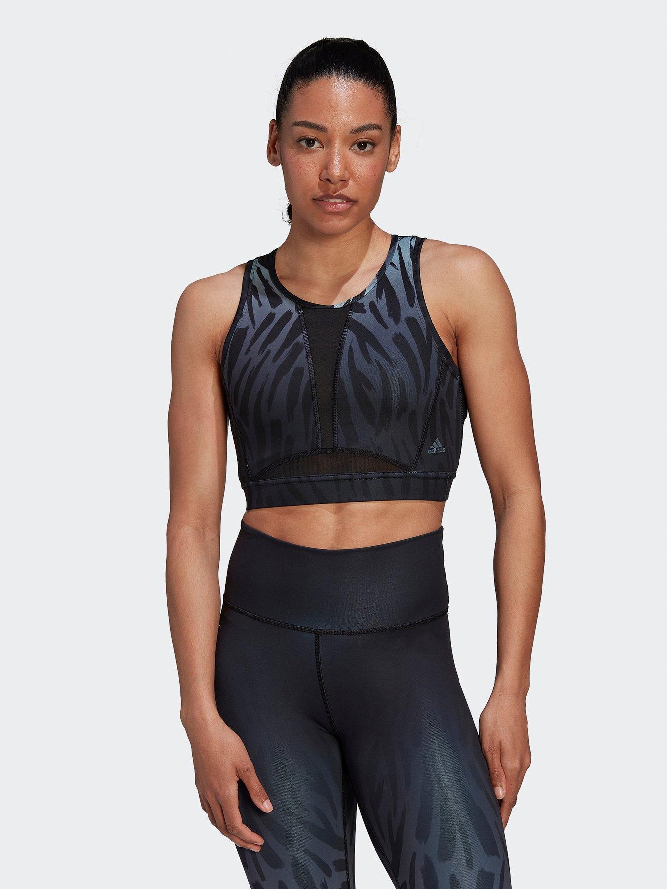 Adidas TIGR All Over Print Sports Bras Women's | M