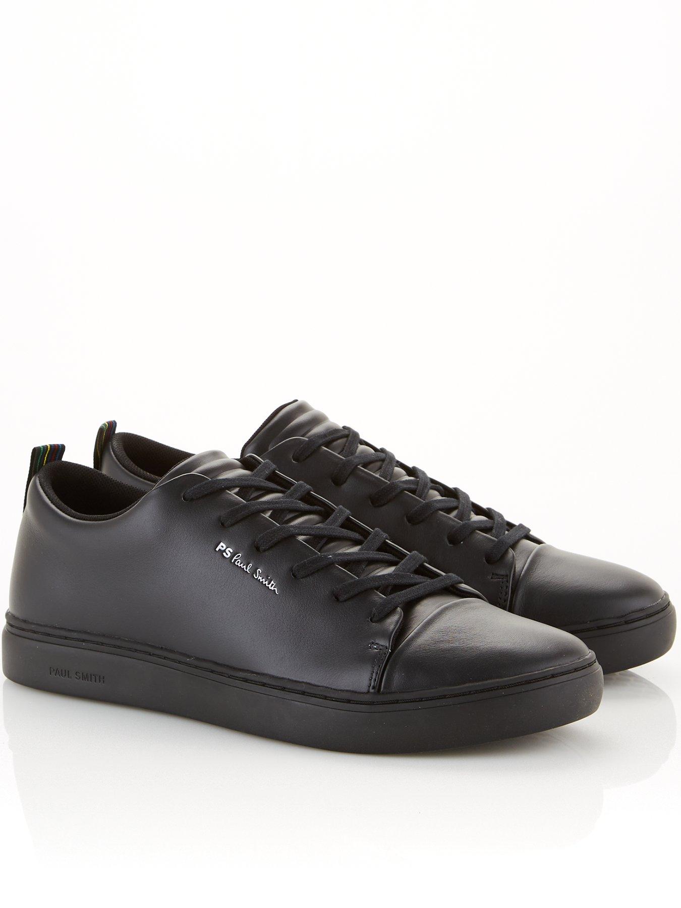 Paul smith best sale black leather trainers