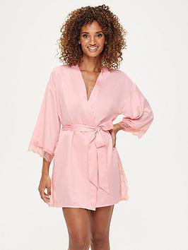ann summers nightwear & loungewear bridesmaid robe - bright pink